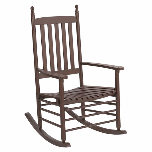 Fauteuil Berçant en Bois pour Intérieur et Extérieur